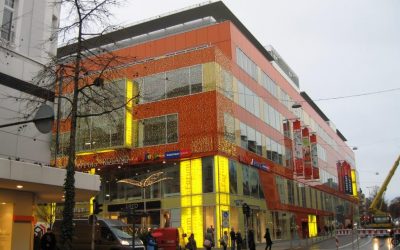 Luisenforum Wiesbaden – Einkaufszentrum, Bürohochhaus, Parkhaus