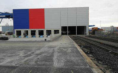 Neubau Coillagerhalle in Duisport